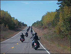 Voyages en moto dans le Wisconsin