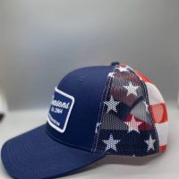 US Flag Crab Trucker Cap